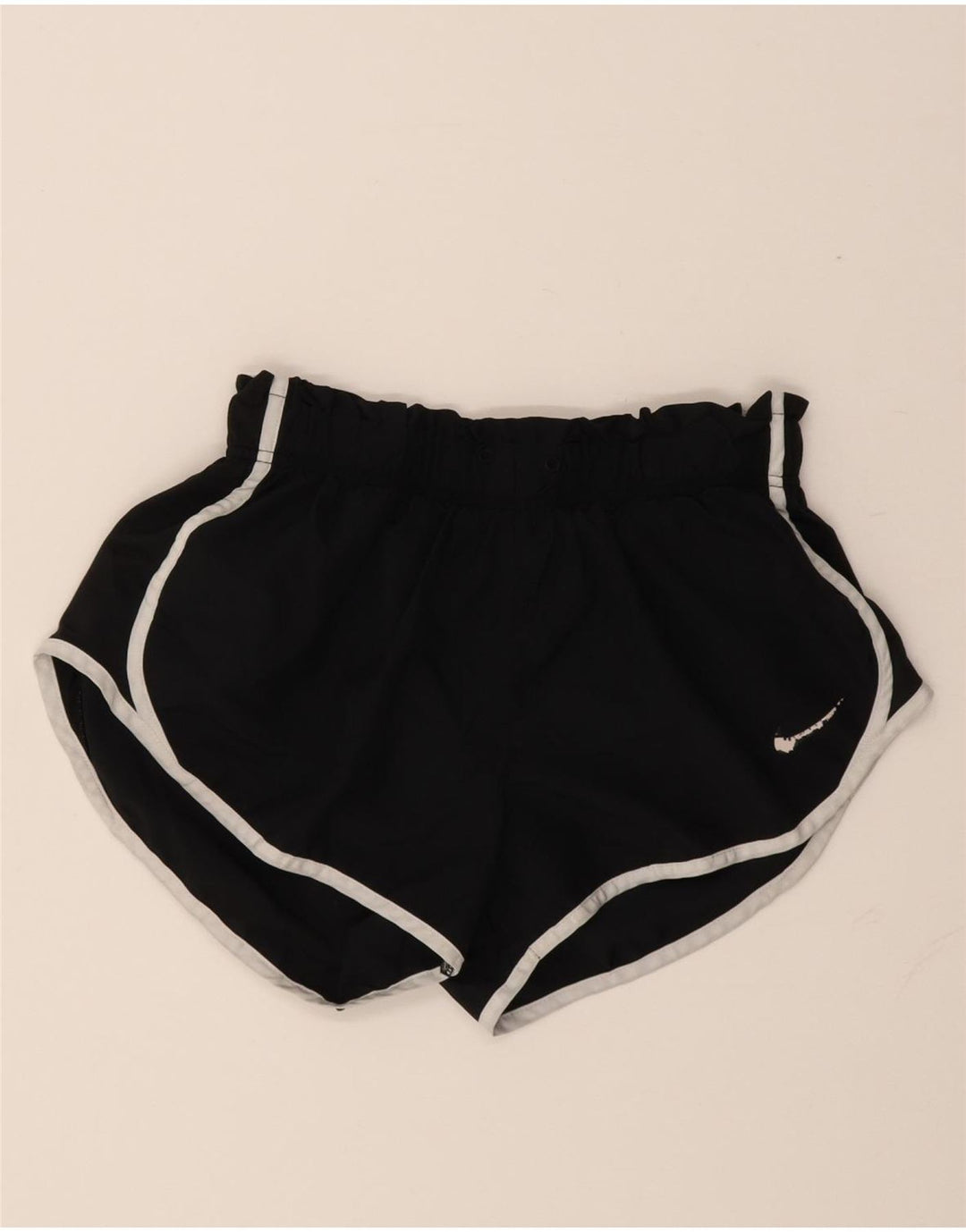 Nike Womens Dri Fit Sport Shorts UK 14 Medium Black Polyester