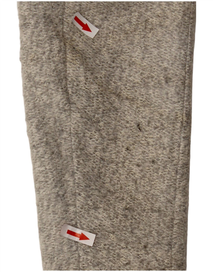 Zara Womens Overcoat UK 14 Large Grey Polyester
