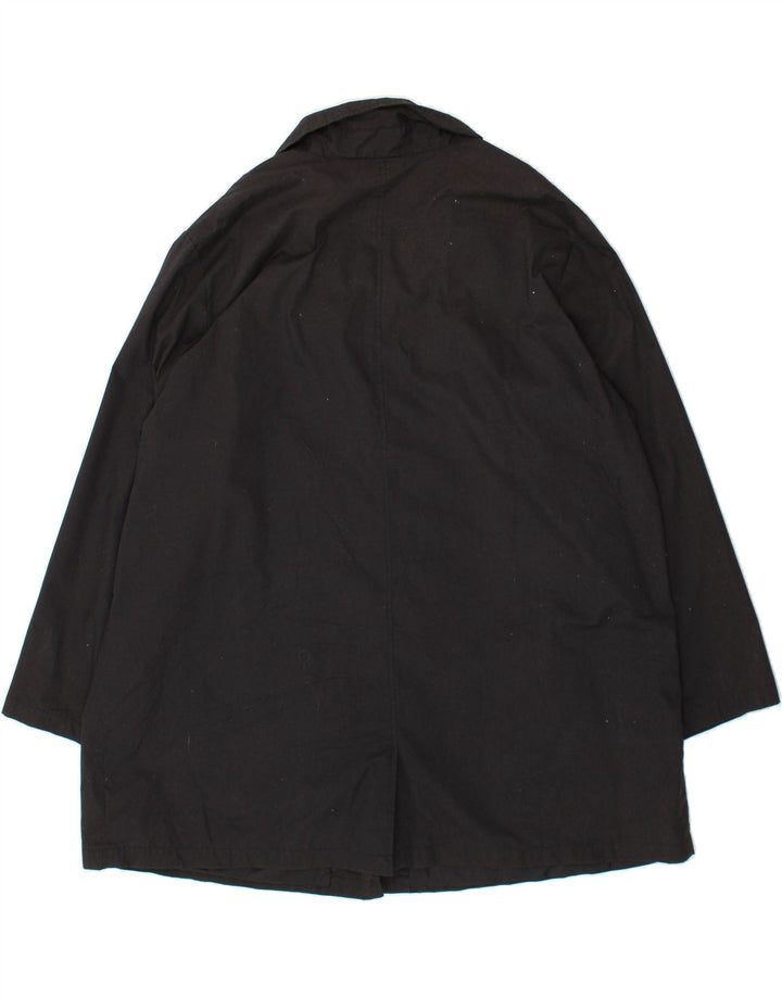 MOSSIMO Womens Overcoat UK 22 3XL Black Polyester Vintage Mossimo and Second-Hand Mossimo from Messina Hembry 