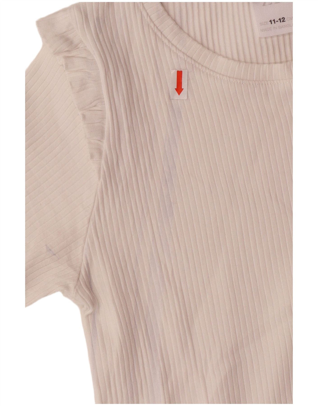 Zara Girls T-Shirt Top 11-12 Years White