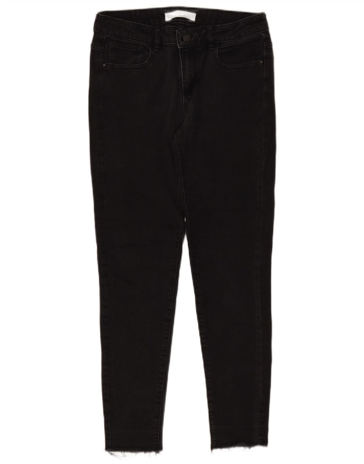 ZARA Womens Skinny Jeans EU 38 Small W28 L26 Black Cotton