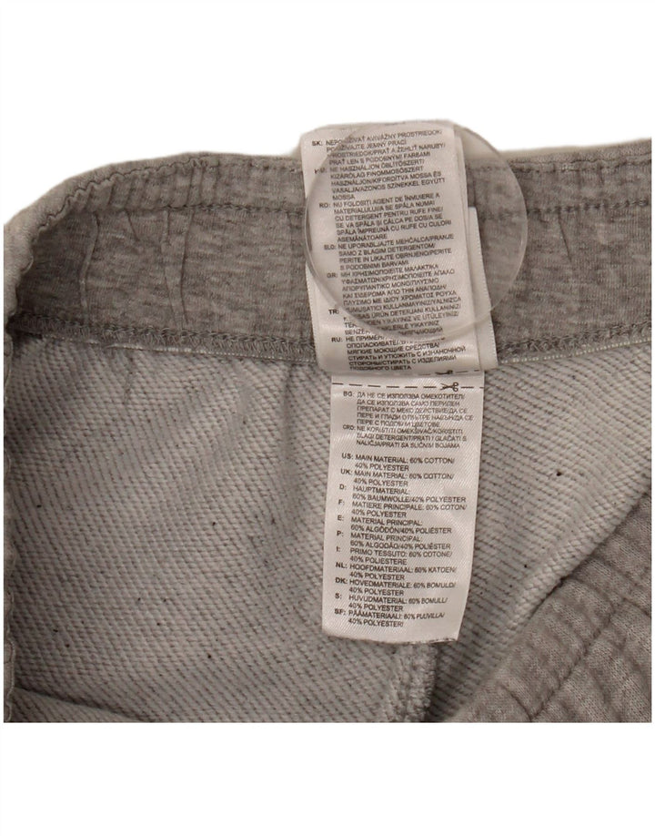 Adidas Mens Climalite Sport Shorts Small  Grey Cotton