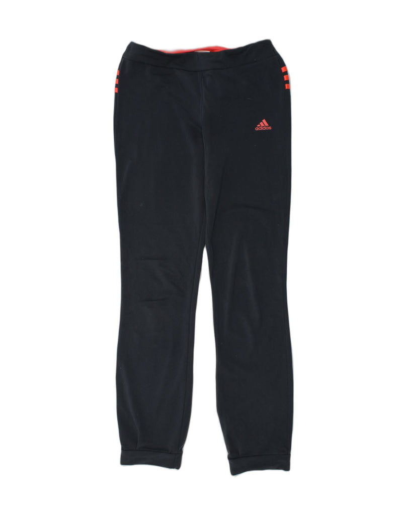 ADIDAS Girls Tracksuit Trousers Joggers 14-15 Years Black Polyester | Vintage Adidas | Thrift | Second-Hand Adidas | Used Clothing | Messina Hembry 