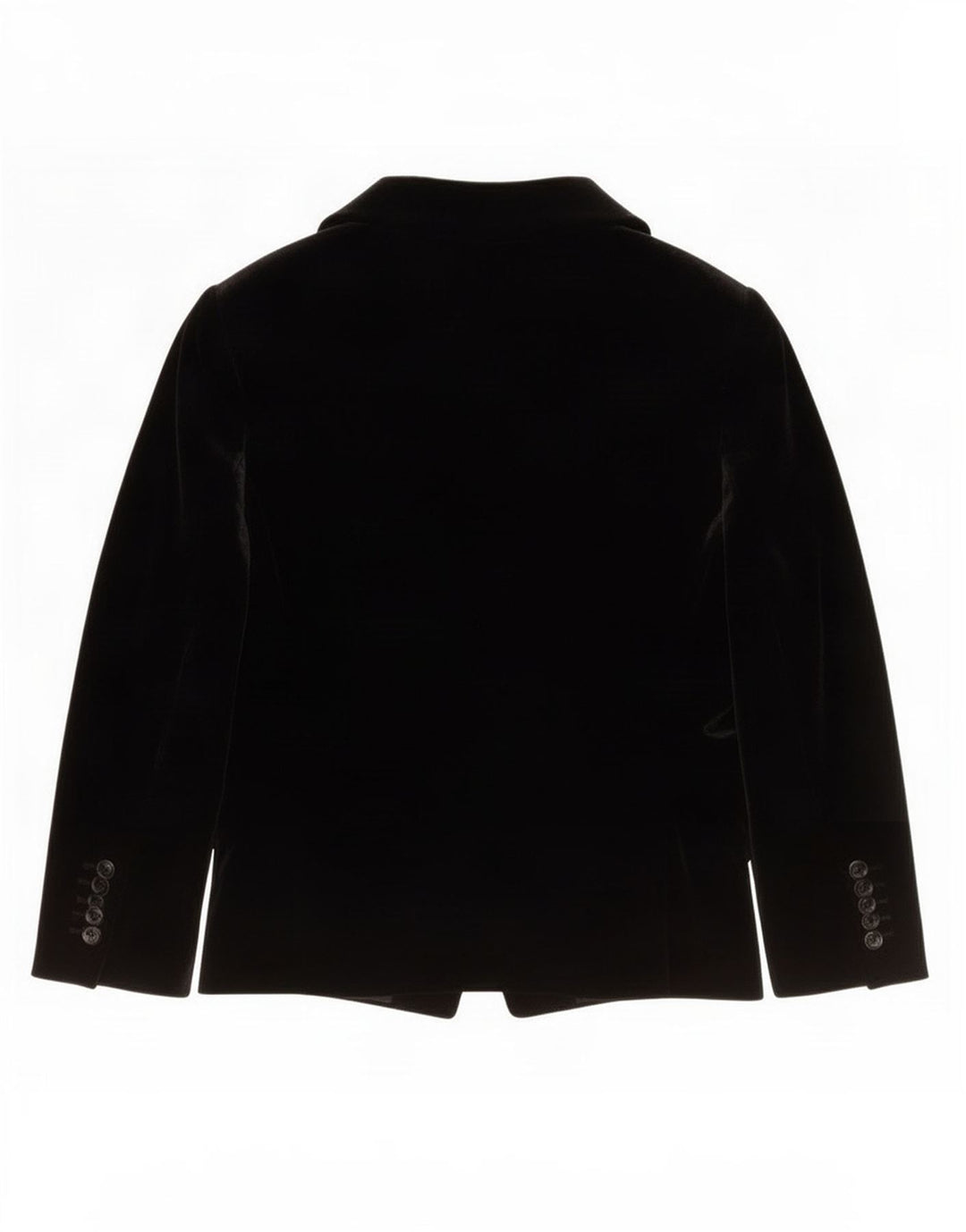 Coast Womens 1 Button Velvet Blazer Jacket UK 12 Medium Black Polyester