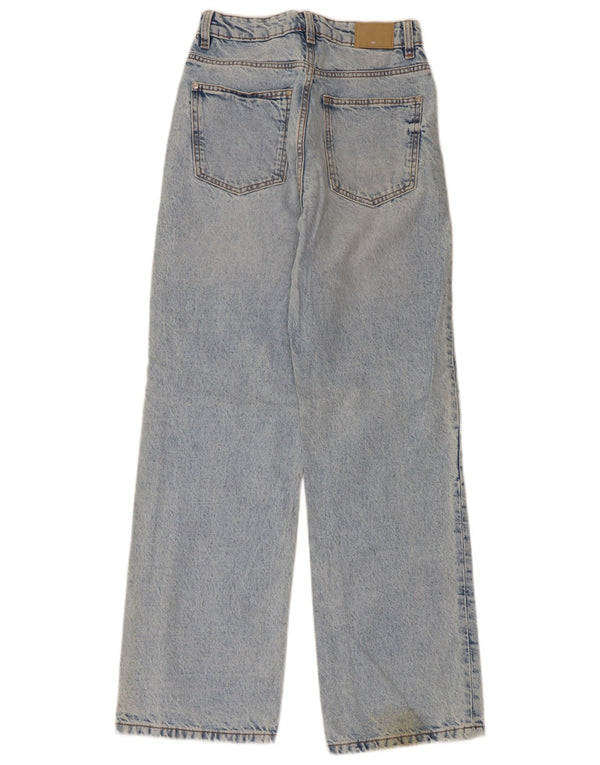 Zara Womens Loose Jeans EU 36 XS W26 L31 Blue