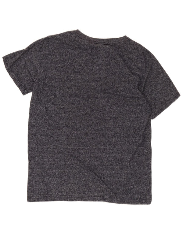 Ellesse Mens Graphic T-Shirt Top Medium Grey Flecked Cotton