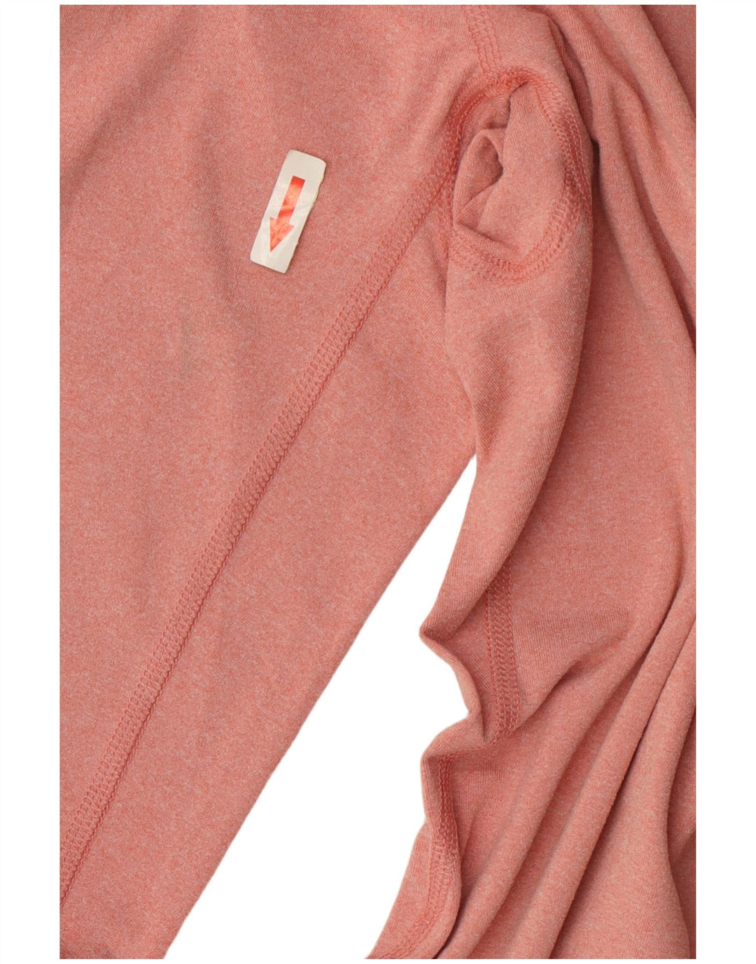 Nike Womens Dri Fit Zip Neck Pullover Tracksuit Top UK 10 Small Pink