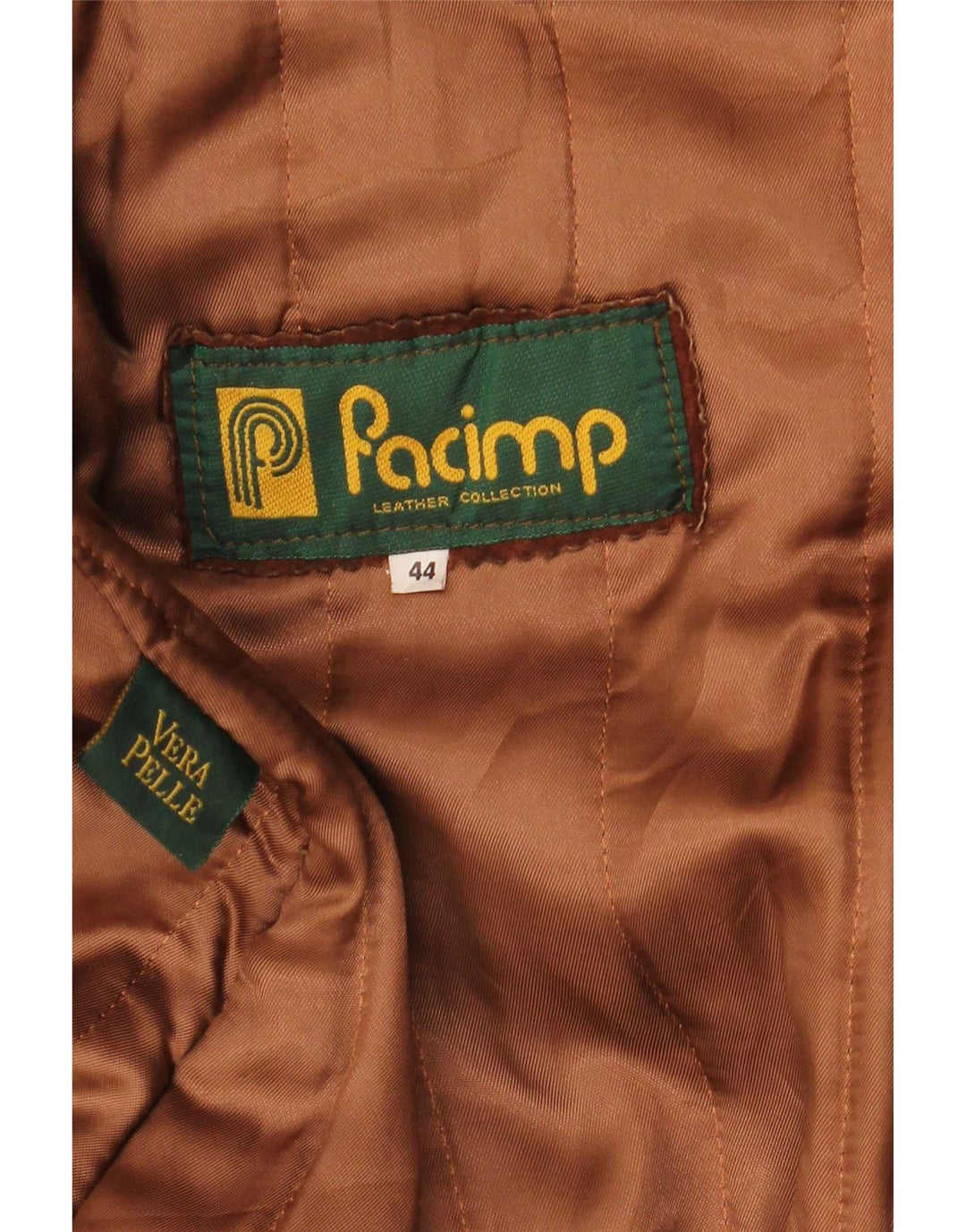 Facimp Womens Suede Overcoat IT 44 Medium Brown Leather