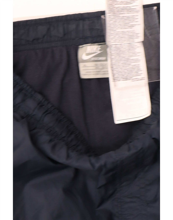 Nike Boys Tracksuit Trousers 13-14 Years Navy Blue Nylon
