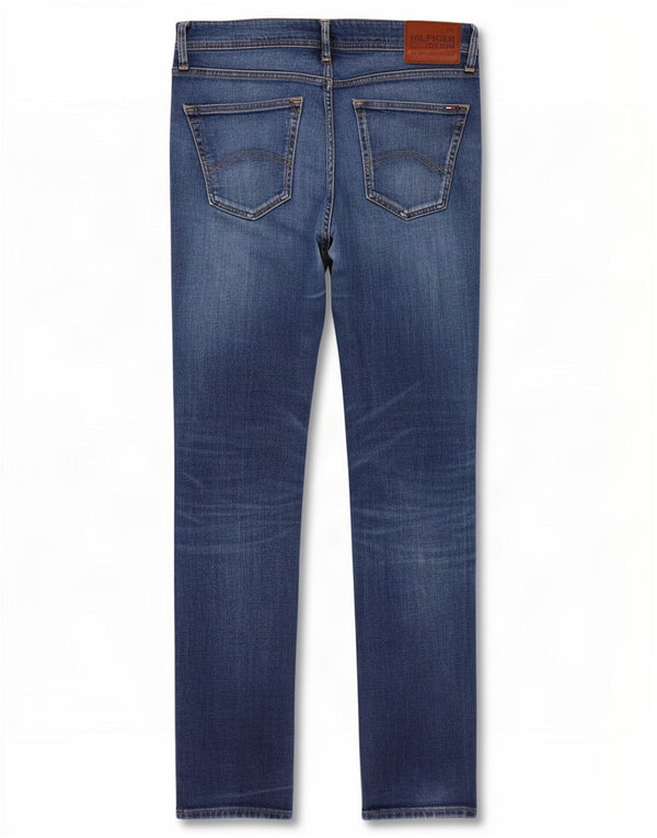 Tommy Hilfiger Womens Slim Jeans W31 L34 Blue Cotton