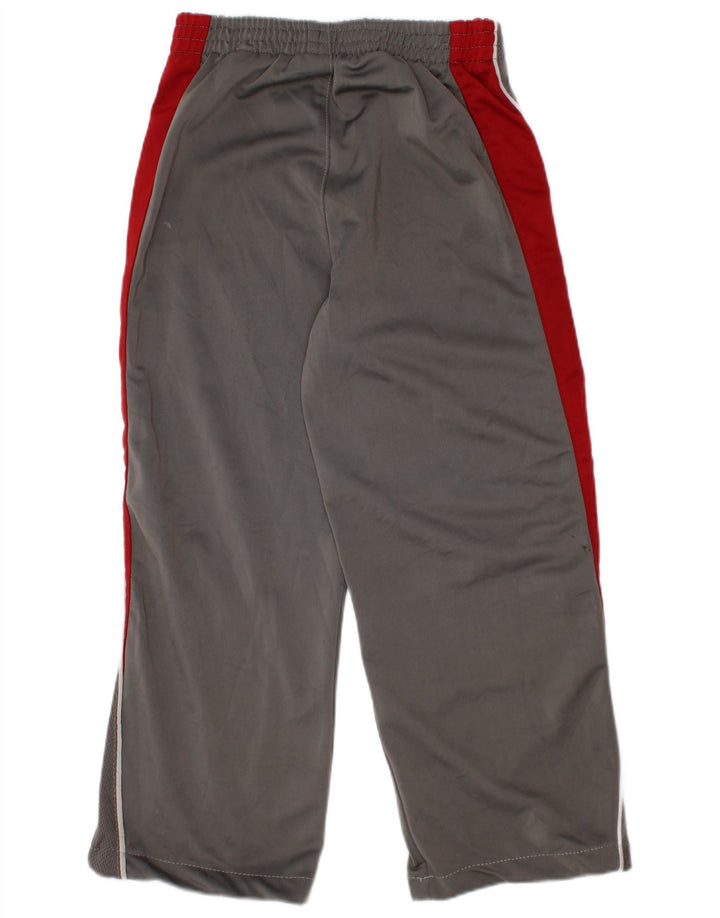 Puma Boys Tracksuit Trousers 4-5 Years Grey Colourblock Polyester