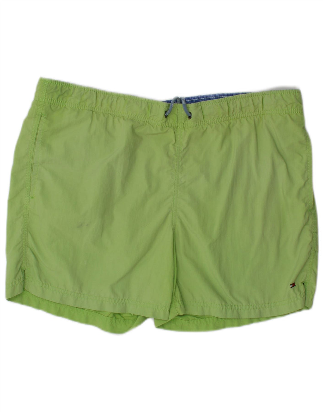Tommy Hilfiger Mens Swimming Shorts Medium Green Polyester