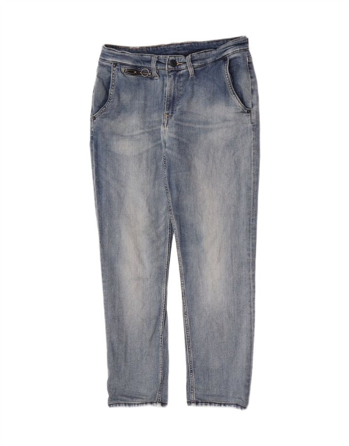 Levi's Womens Straight Jeans W30 L25 Blue Cotton