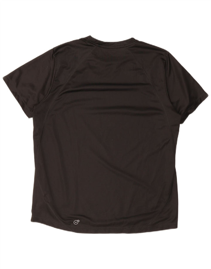 Puma Mens T-Shirt Top XL Black Polyester