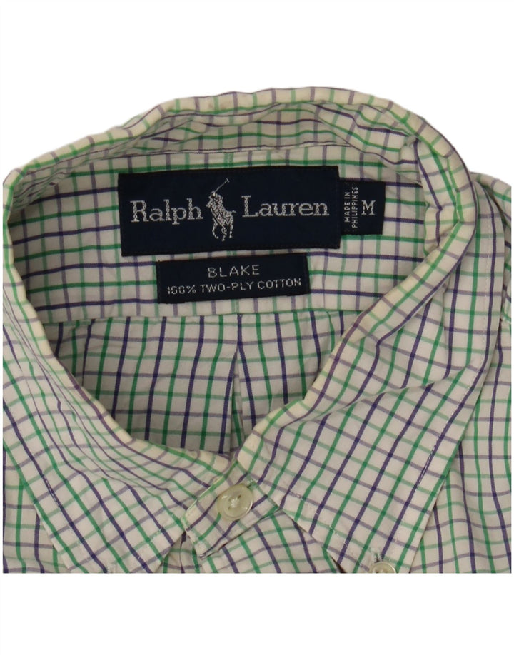 Ralph Lauren Mens Blake Short Sleeve Shirt Medium Multicoloured Check