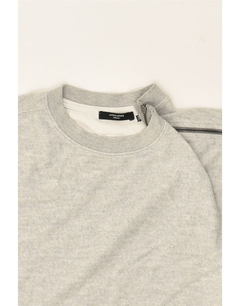 JACK & JONES Mens Sweatshirt Jumper 2XL Grey Cotton | Vintage Jack & Jones | Thrift | Second-Hand Jack & Jones | Used Clothing | Messina Hembry 