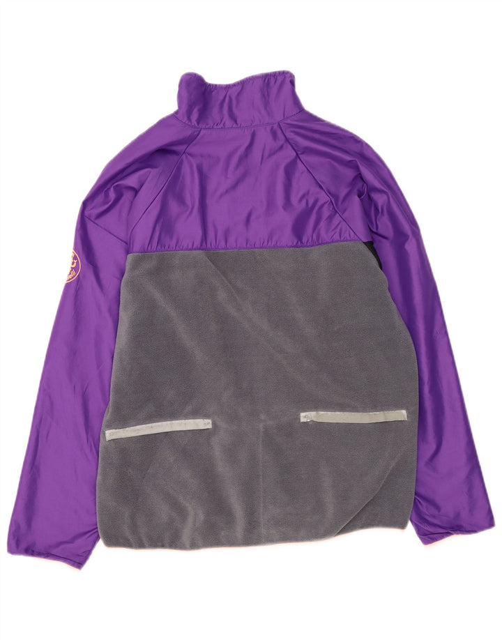 Castelli Mens Tracksuit Top Jacket Small Purple Colourblock Polyester