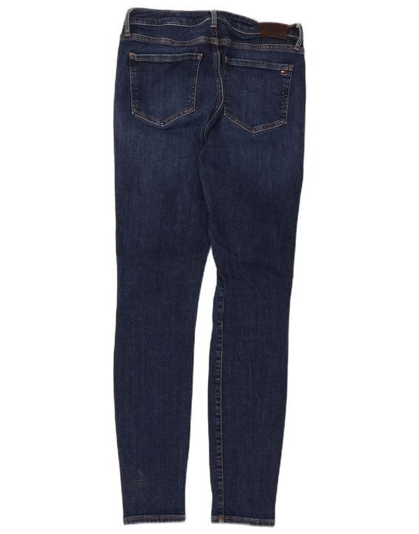 Tommy Hilfiger Womens Como Skinny Jeans W29 L30 Navy Blue Cotton