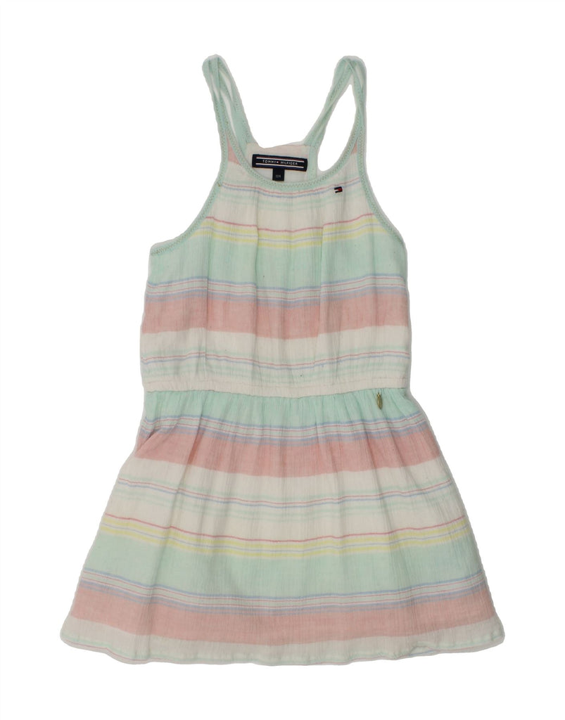 TOMMY HILFIGER Girls Sleeveless Sundress 3-4 Years Multicoloured Striped | Vintage Tommy Hilfiger | Thrift | Second-Hand Tommy Hilfiger | Used Clothing | Messina Hembry 