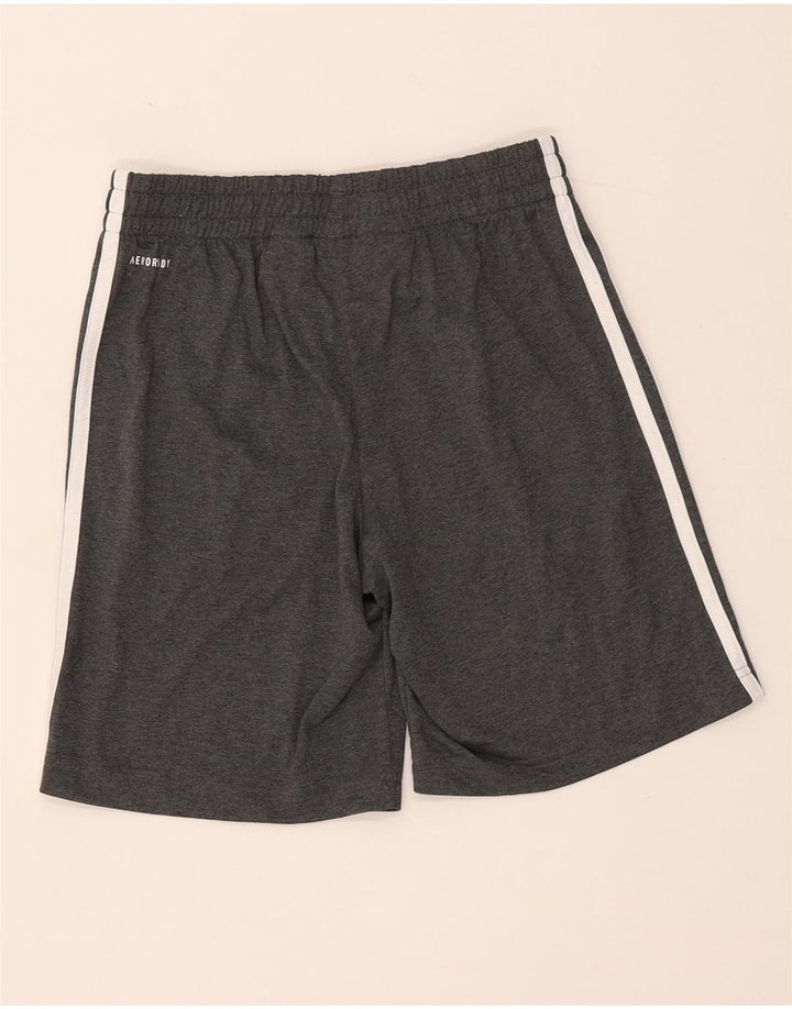 Adidas Boys Sport Shorts 11-12 Years  Grey Polyester