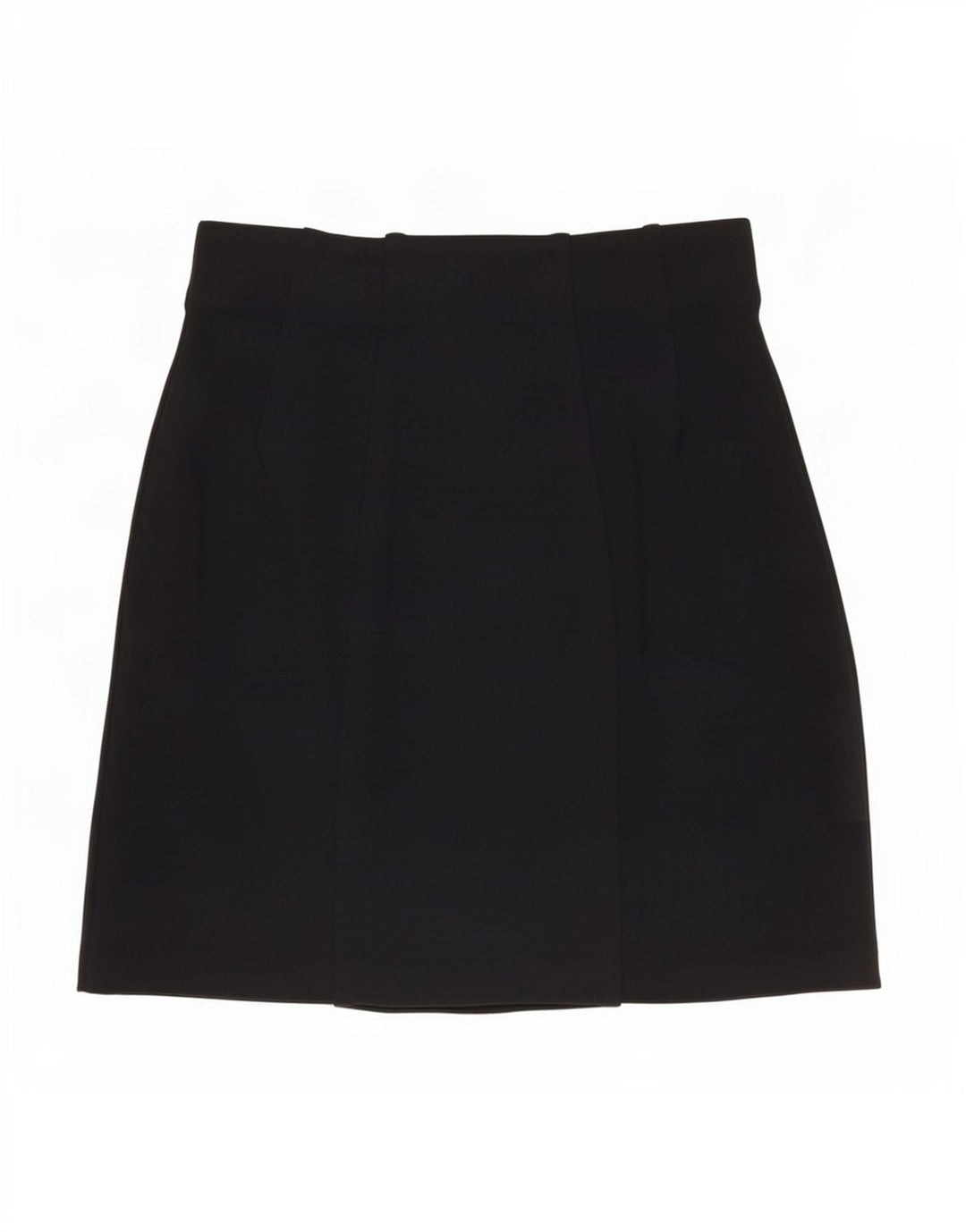 Marks & Spencer Womens Mini Skirt UK 8 Small W26 Black Viscose