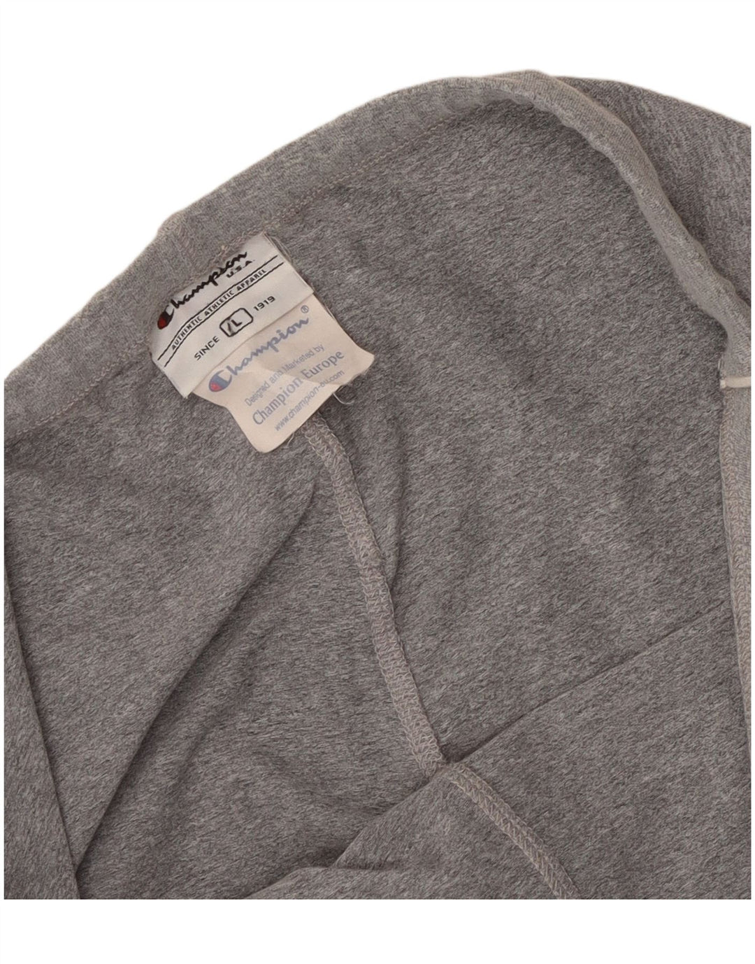 Champion Womens Tracksuit Trousers UK 16 Large Grey Flecked Polyamide