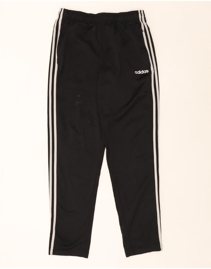 ADIDAS Mens Tracksuit Trousers Medium  Black Polyester