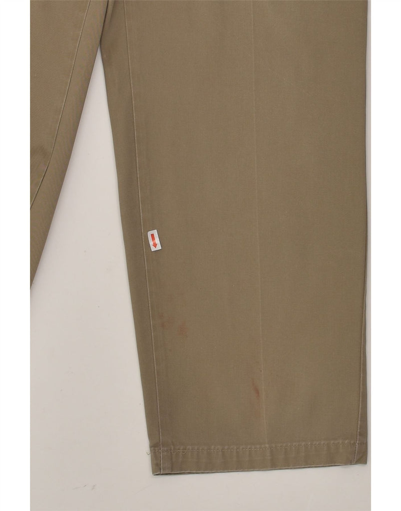 WRANGLER Mens Pegged Casual Trousers W33 L32 Beige Cotton | Vintage Wrangler | Thrift | Second-Hand Wrangler | Used Clothing | Messina Hembry 