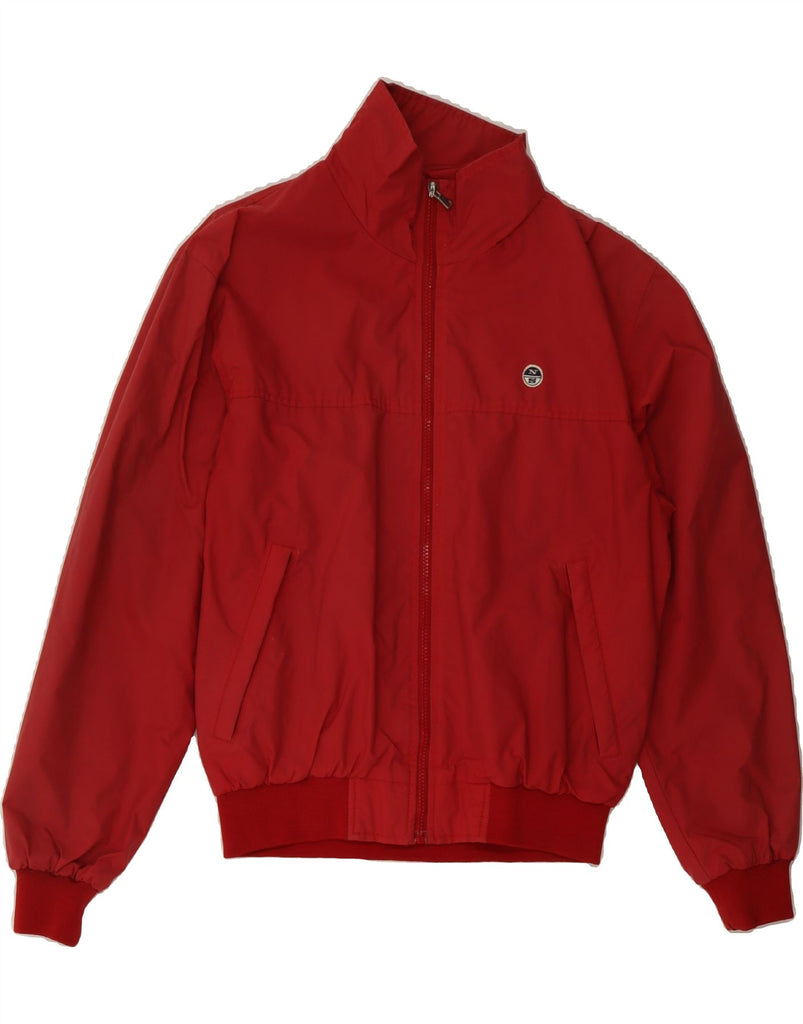 NORTH SAILS Mens Bomber Jacket UK 36 Small Red Vintage North Sails and Second-Hand North Sails from Messina Hembry 