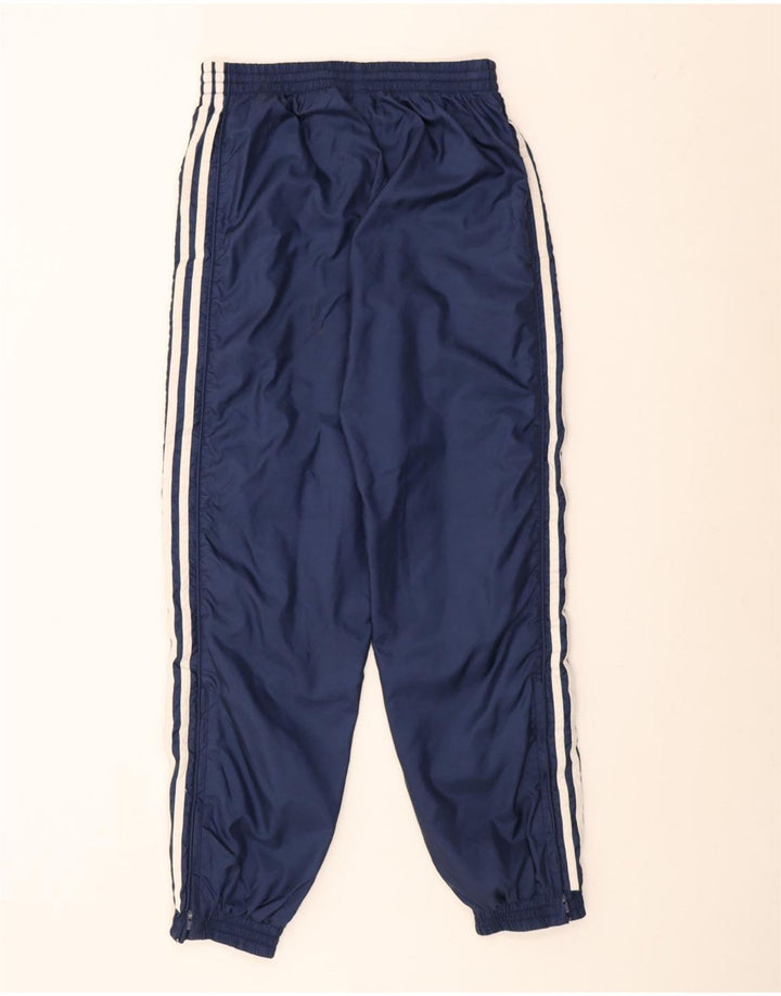 Adidas Mens Tracksuit Trousers Joggers Medium Navy Blue Polyester