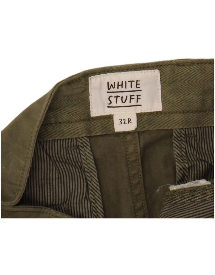 White Stuff Mens Chino Shorts W32 Medium Khaki