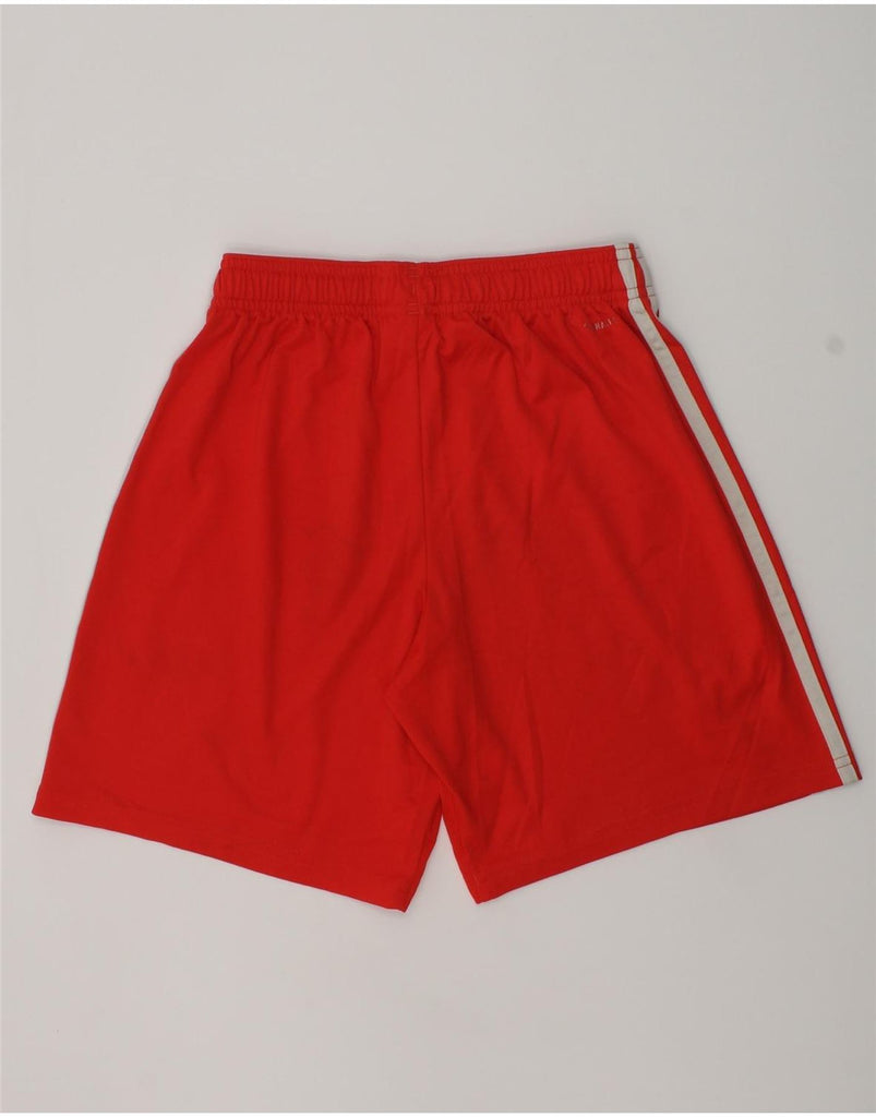 ADIDAS Boys Sport Shorts 11-12 Years Red Polyester | Vintage Adidas | Thrift | Second-Hand Adidas | Used Clothing | Messina Hembry 