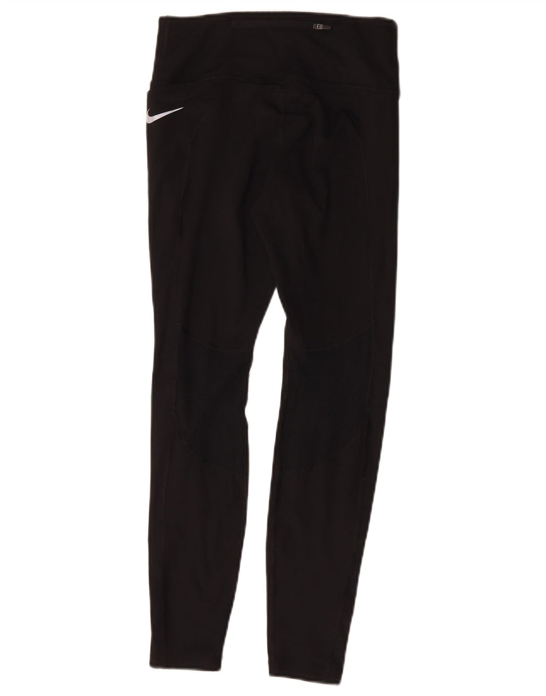 Nike Womens Dri Fit Leggings UK 8 Small Black Polyester