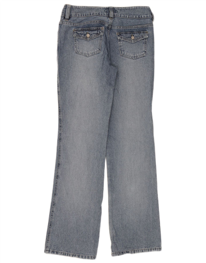 Armani Womens Bootcut Jeans W30 L32 Blue Cotton