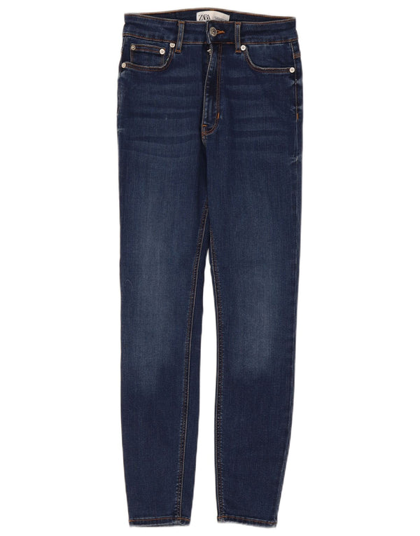 Zara Womens Skinny Jeans EU 34 2XS W24 L26 Blue