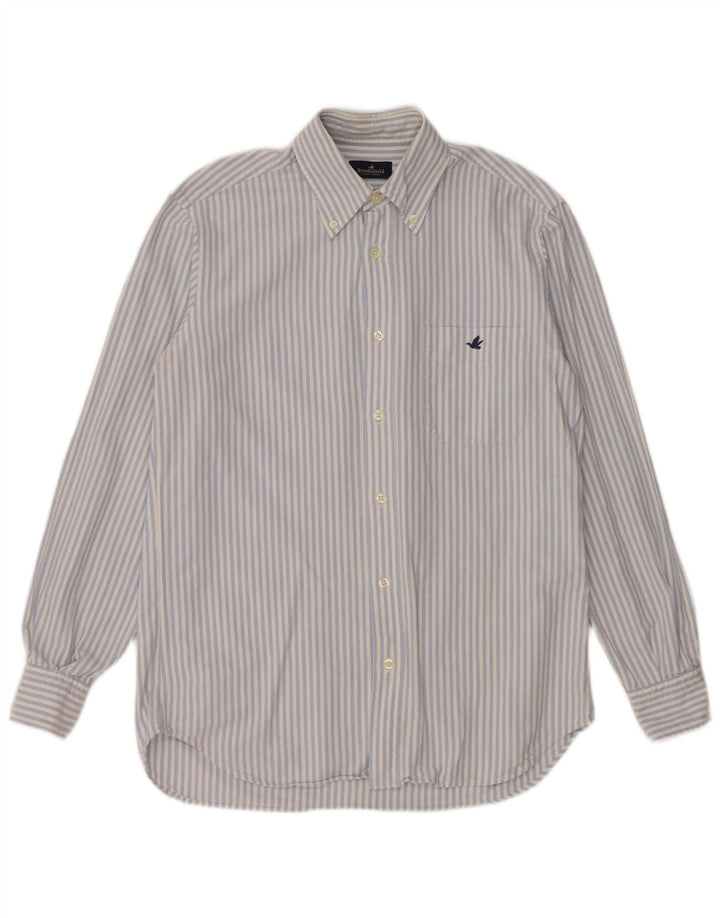 BROOKSFIELD Mens Shirt Size 38 Medium Blue Striped