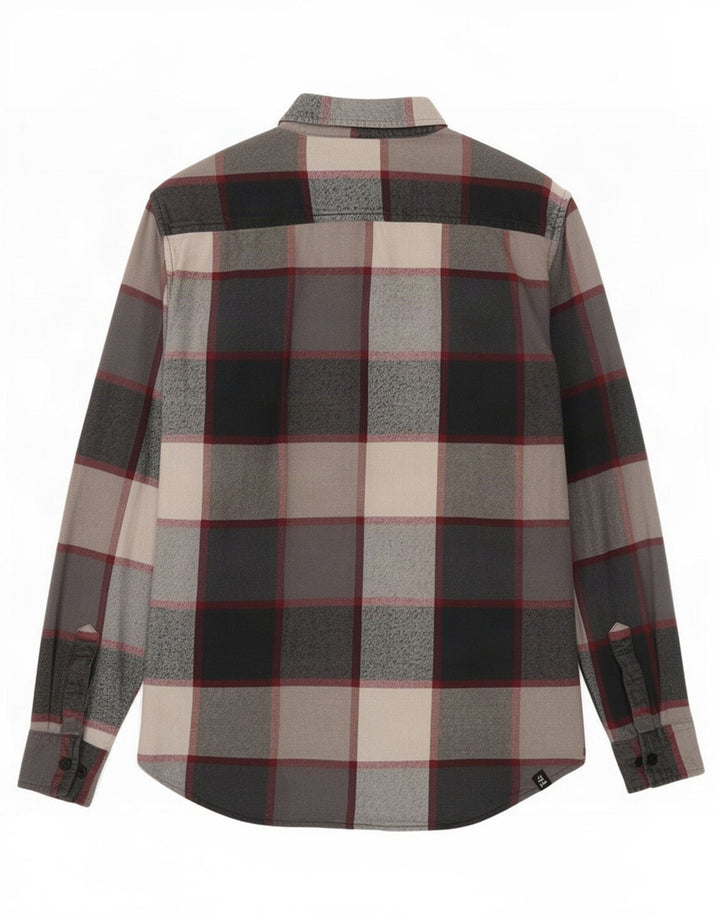 Vans Mens Flannel Shirt Medium Grey Plaid