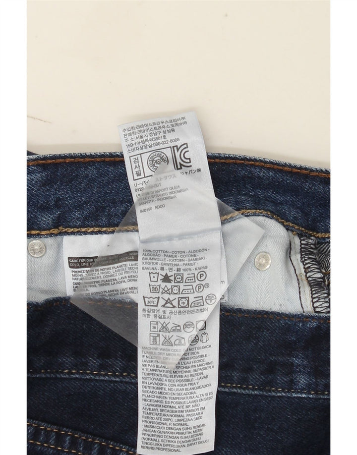 Levi's Mens 522 Denim Shorts W31 Medium Navy Blue
