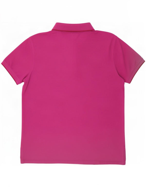Hugo Boss Mens Slim Fit Polo Shirt 2XL Purple Cotton