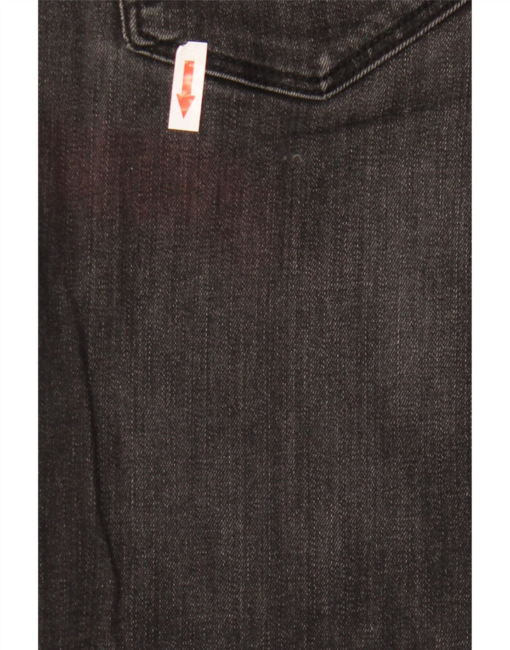 Jack & Jones Mens Slim Jeans W30 L34 Black Cotton