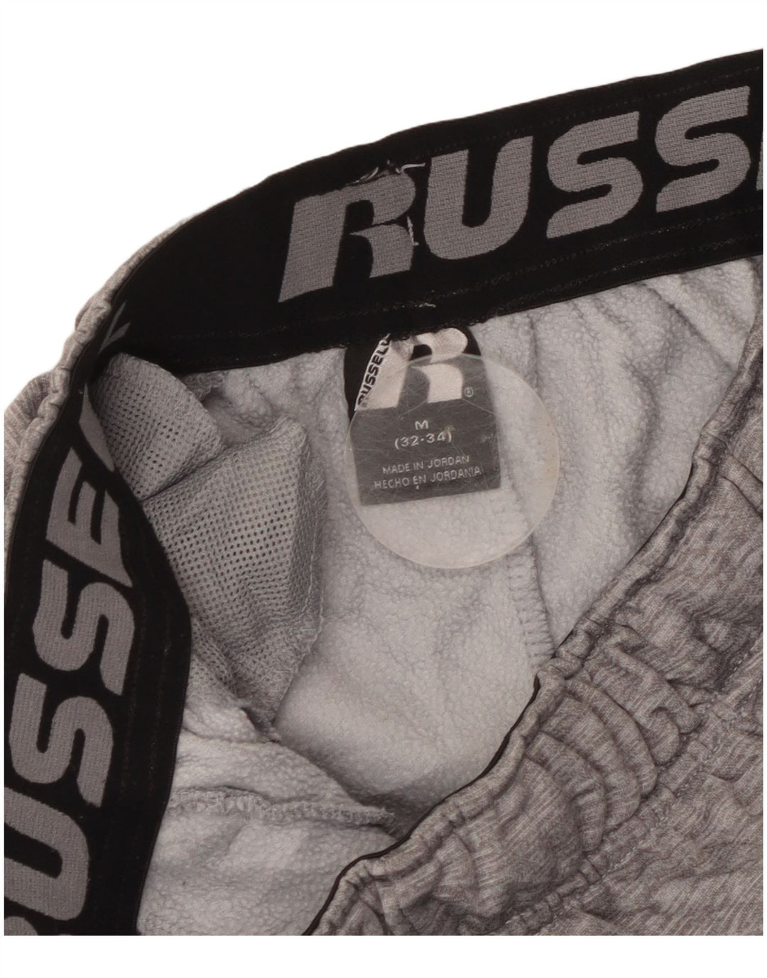 Russell Athletic Mens Tracksuit Trousers Medium  Grey