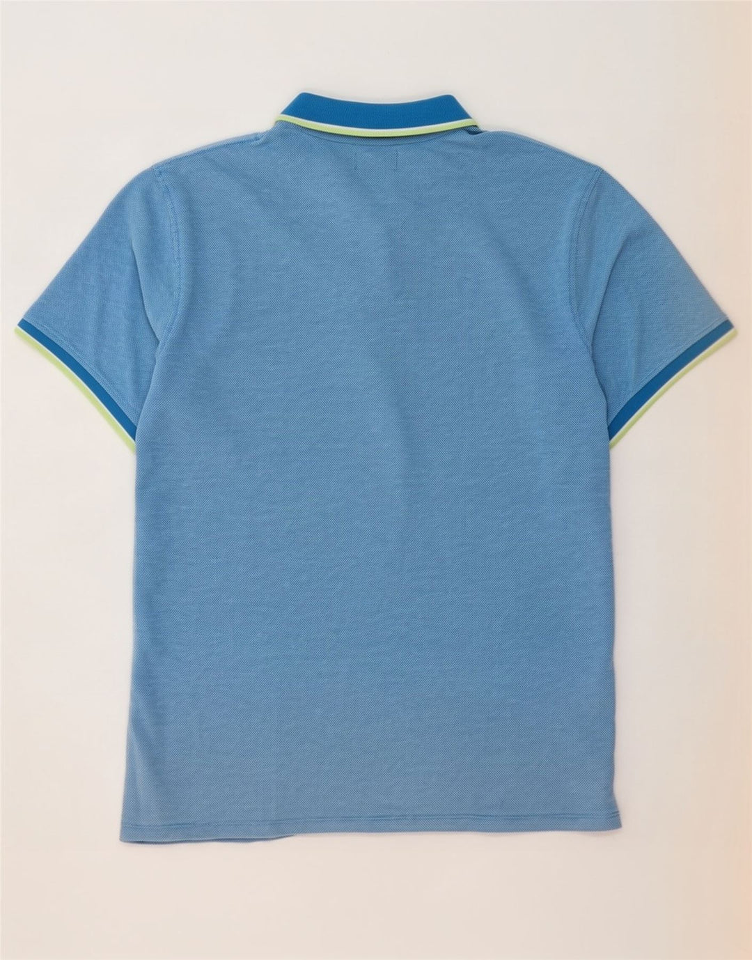 Jack & Jones Mens Polo Shirt XL Blue Cotton