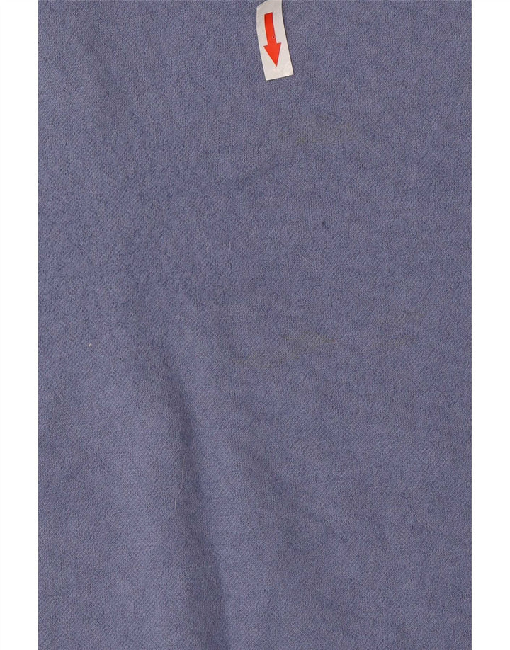 Cos Womens Oversized Roll Neck Jumper Sweater UK 10 Small Blue Wool