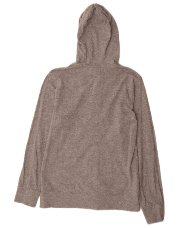 Diadora Girls Graphic Zip Hoodie Sweater 13-14 Years 2XL Grey Flecked