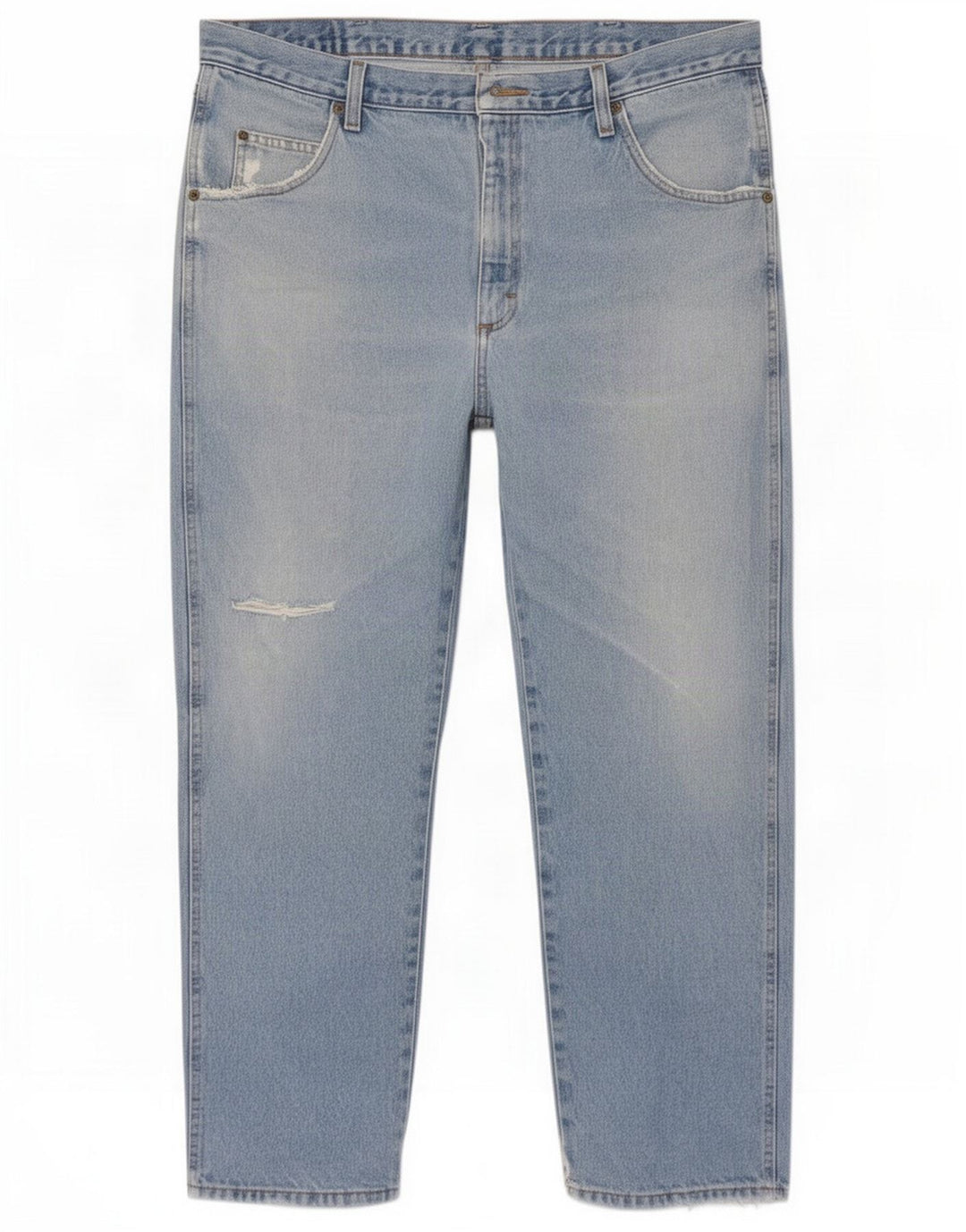Wrangler Mens Straight Jeans W36 L29 Blue