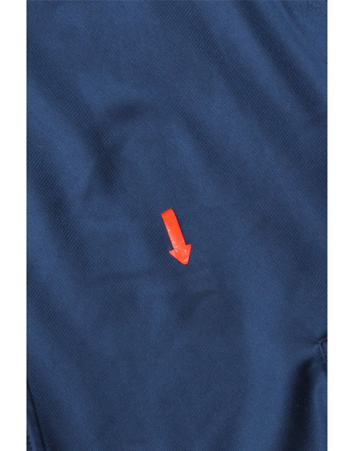 Champion Mens Graphic Tracksuit Top Jacket Medium Navy Blue Polyester