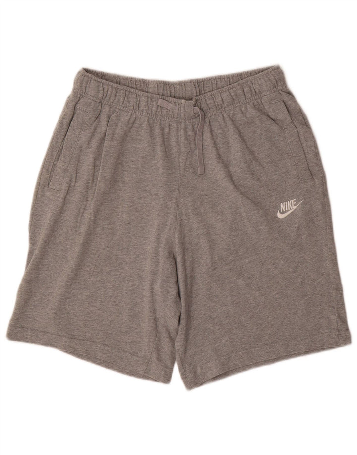 Nike Mens Sport Shorts Medium  Grey Flecked Cotton