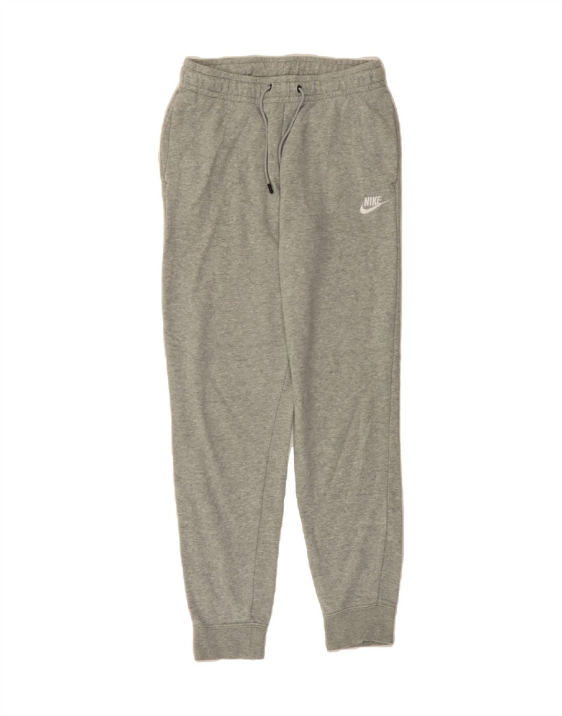 NIKE Womens Tracksuit Trousers Joggers UK 10 Small  Grey Cotton Vintage Nike and Second-Hand Nike from Messina Hembry 