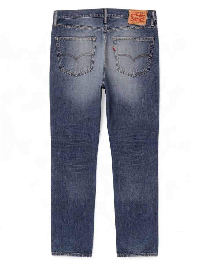 Levi's Mens 511 Slim Jeans W36 L32 Blue Cotton