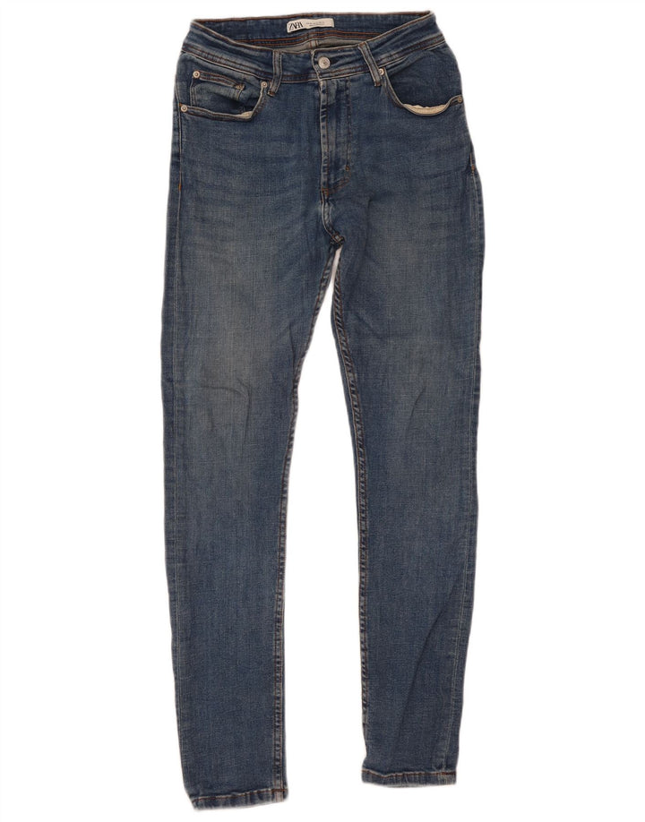 Zara Mens Skinny Jeans EU 40 Medium W31 L32 Blue